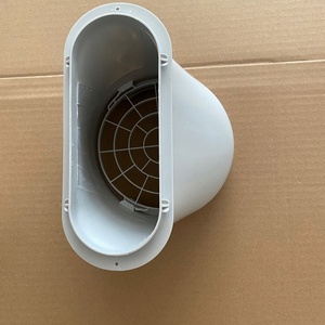 Accessoires de climatiseur mobile Interface de buse plate en plastique Plaque d'étanchéité de fenêtre de caloduc d'échappement et pièces de climatiseur de tuyau - Product Image 3