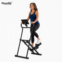 Stepper Plegable para Ejercicios de Piernas, Equipo de Ejercicio OEM que Ahorra Espacio, Ideal para Gimnasio en Casa