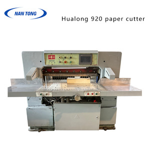 Coupe-papier Hualong 920, machine à découper le papier manuelle de 920 mm pour équipement d'impression - Product Image 1