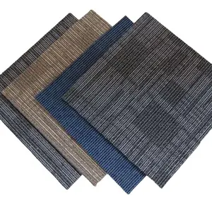 Commercial 50X50 PP Loop Pile Tufted Carpet Hotel oder Office Flooring Carpet Tile