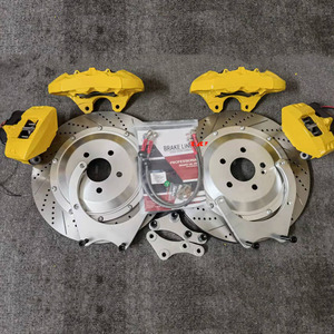 Sistema Freni Maggiorati KLAKLE, Pinza Freno Posteriore Doppia Tesla 4 Pistoni 6 380*28MM per Audi A1 A2 A3 A4 A5 A6 A7 A8 - Product Image 4