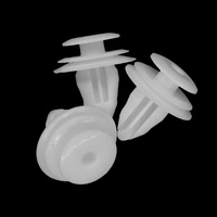 Nouveaux clips de fixation KADIHUI YC03 en PP/POM/Nylon, rivets à pression pour garnitures de panneaux, noirs, 100 pièces/sac pour pare-chocs de porte de voiture et doublure d'aile