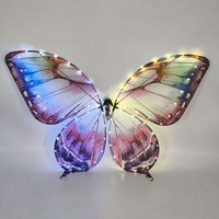 Avion papillon bionique rose personnalisé, imprimé sur mesure pour événements et activités thématiques