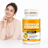 Complément alimentaire pour la peau, complexe antioxydant au collagène et à l'acide hyaluronique, comprimés de vitamine C liposomale