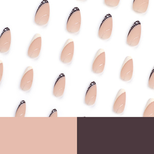Haute Qualité De Luxe Conçu Réutilisable Imprimé <span class=keywords><strong>Faux</strong></span> <span class=keywords><strong>Ongles</strong></span> Court Personnalisé Alomond Presse Sur <span class=keywords><strong>Ongles</strong></span> <span class=keywords><strong>Ongles</strong></span> Artificiels Pour Femme - Product Image 4