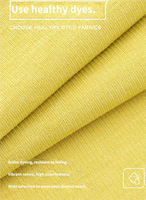 Tissu côtelé en maille pour vêtements féminins, robes, vêtements de détente, 67% polyester, 27% rayonne, 6% élasthanne, 250 GSM, tissu côtelé élastique