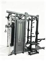 Rack de Squat Demi-Cage Rosen en Acier Galvanisé de 3 mm d'Épaisseur pour Entraînement de Force et Entraînement Complet du Corps