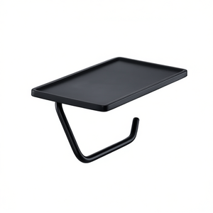 Support de rouleau intelligent noir mat, longueur 25,5 cm, largeur 15,5 cm, hauteur 5,5 cm, porte-papiers - Product Image 3