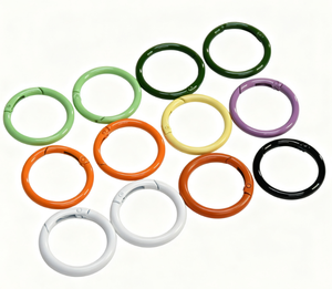 Llavero en forma de corazón de 20mm con gancho giratorio para perro y cierre de langosta de Metal bolsa especial accesorios de Hardware bolsa de gancho a presión - Product Image 4