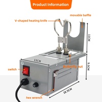 Pince coupeur de queue de porcelets en acier inoxydable chauffage électrique outil de coupe de queue de porcelet automatique Instrument chirurgical vétérinaire