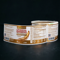Étiquettes autocollantes personnalisées avec logo de marque, en vinyle imperméable pour pots de miel, emballage en feuille d'or et impression d'étiquettes alimentaires