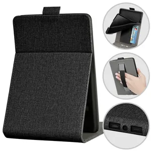 Funda Delgada para Tablet con Correa <span class=keywords><strong>de</strong></span> Mano, Soporte y Bolsillo Oculto para Tarjetas, Compatible con Kindle Paperwhite 11.ª Gen. M2L3EK <span class=keywords><strong>2021</strong></span> 6.8 Pulgadas - Product Image 2
