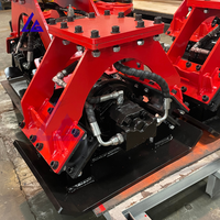 Moteur de compactage hydraulique renforcé Ligong pour excavatrices de 1 à 50 tonnes, résistance aux chocs élevée, anti-déformation, compactage de charges lourdes