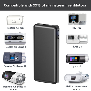 Batterie externe CPAP 2026 tendance 39200mAh 141Wh – Powerbank portable pour ventilateurs <span class=keywords><strong>ResMed</strong></span> S9 - Product Image 4