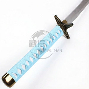 Katana d'anime non affûté de 40,9 pouces, réplique de Zanpakuto Hyorinmaru de Toshiro <span class=keywords><strong>Hitsugaya</strong></span> (<span class=keywords><strong>Bleach</strong></span>) pour cosplay et exposition - Product Image 5