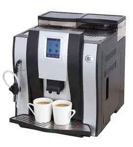 Machine à café fabriquée en chine, avec cuiseur à lait, préparation possible, pré-chauffe, excellent,