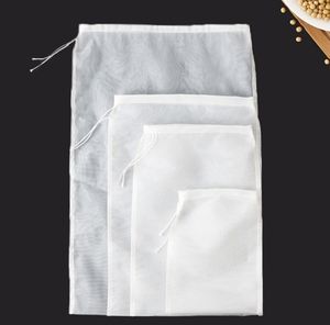 Sac filtrant en <span class=keywords><strong>gaze</strong></span> pour lait <span class=keywords><strong>de</strong></span> soja, super fin, pour cuisine et ménage, pour jus, vin, filtre à mailles très serrées, anti-fuite - Product Image 5
