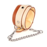 Menottes en cuir PU BDSM, jouets de retenue professionnels pour adultes, SM, bondage, plaisir intense et jeux coquins.