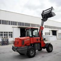 Chargeuse sur pneus télescopique 55KW avec moteur diesel Yunnei Yanmar, pompe à roulement haute efficacité, charge nominale de 1,5 tonne, CE ISO EPA Euro 5