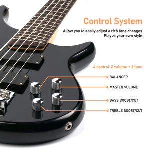 Smiger Basso Elettrico Passivo a 5 Corde Strumento Musicale Completo - Product Image 5