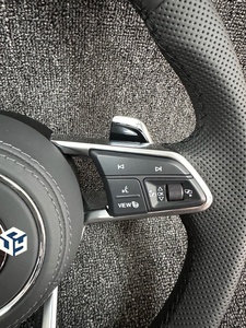 Volante Deportivo de Cuero para VW Transporter, T-Roc, Beetle, Polo 6R, <span class=keywords><strong>Scirocco</strong></span>, Jetta, Tiguan, T6, Passat B6, B7, B8, Amarok, EOS - Product Image 4