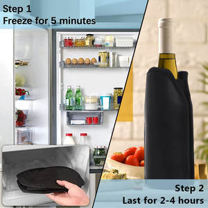 Manchon <span class=keywords><strong>de</strong></span> refroidissement <span class=keywords><strong>de</strong></span> <span class=keywords><strong>bouteille</strong></span> <span class=keywords><strong>de</strong></span> vin <span class=keywords><strong>de</strong></span> conception la plus récente manchon <span class=keywords><strong>de</strong></span> sac <span class=keywords><strong>de</strong></span> glace <span class=keywords><strong>de</strong></span> vin flexible et garde votre manchon <span class=keywords><strong>de</strong></span> refroidisseur <span class=keywords><strong>de</strong></span> vin - Product Image 5