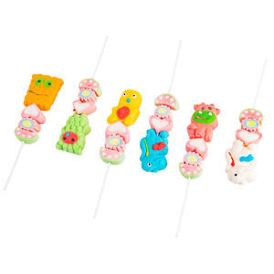 Dulces <span class=keywords><strong>de</strong></span> Algodón <span class=keywords><strong>de</strong></span> Azúcar con Sabor a Crema y Forma <span class=keywords><strong>de</strong></span> Dibujos Animados, Recubiertos, 16g, en Caja, Venta al Por Mayor, Fabricación OEM/ODM - Product Image 4