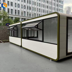 Không thấm nước 40ft thép <span class=keywords><strong>container</strong></span> cho nhà văn phòng hội thảo & Ngoài trời táo cabin nhà cửa hàng biệt thự Kết Cấu Thép sản phẩm - Product Image 2