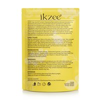 Marque privée, 60 tampons nettoyants exfoliants à l'acide kojique et au curcuma, rehausse l'éclat naturel de la peau, éclaircit et revitalise la peau