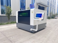 Machine de découpe laser à fibre fermée 2KW 3KW 6KW1390 1610 1313 1530-Découpe à grande vitesse pour l'aluminium et l'acier au carbone