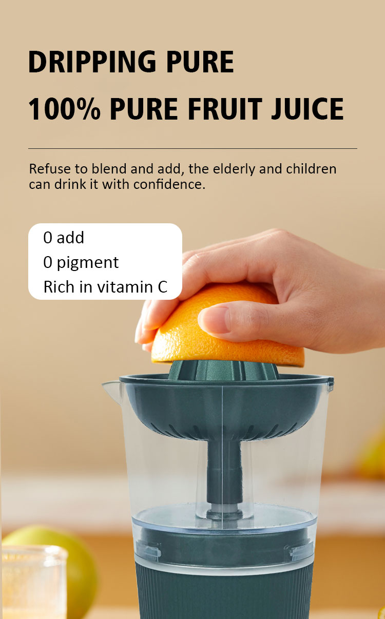 Chargeable USB portable fruit juice maker machine smoothie blender mini mixer bottle orange  citrus extractor automatic juicers