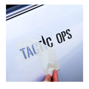 Adesivi per Auto Impermeabili Personalizzati, Decalcomanie in Vinile Trasparenti Nere per Decorazione Finestrini Auto, Adesivi Transfer per Auto - Product Image 1