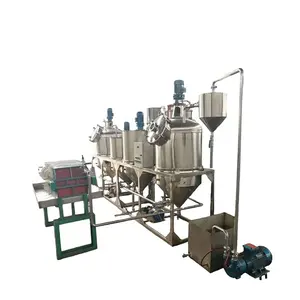 Palm oil refine plant machine processing line /refined machine of sunflower oil /mini peanut cotton seed oil refinery plant
