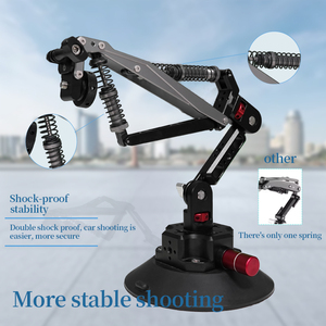 Z-trục máy ảnh xe khung hút cup núi cho DJI OSMO Túi 3 <span class=keywords><strong>Gimbal</strong></span> xe chủ ổn định xe kính chắn gió đính kèm phụ kiện - Product Image 4