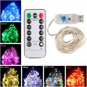 Fée de Noël Lumière Extérieure D'intérieur Scintillement Décoration Sapin De Noël 10M 100 A MENÉ Des Lumières De Ficelle - Product Image 5