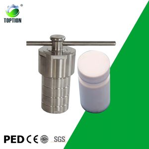 TOPTION piccolo reattore ad alta pressione di sintesi idrotermale <span class=keywords><strong>Autoclave</strong></span> 5-500ml reattore con <span class=keywords><strong>Autoclave</strong></span> 5 10 25 50 100 200 250 500ml - Product Image 1
