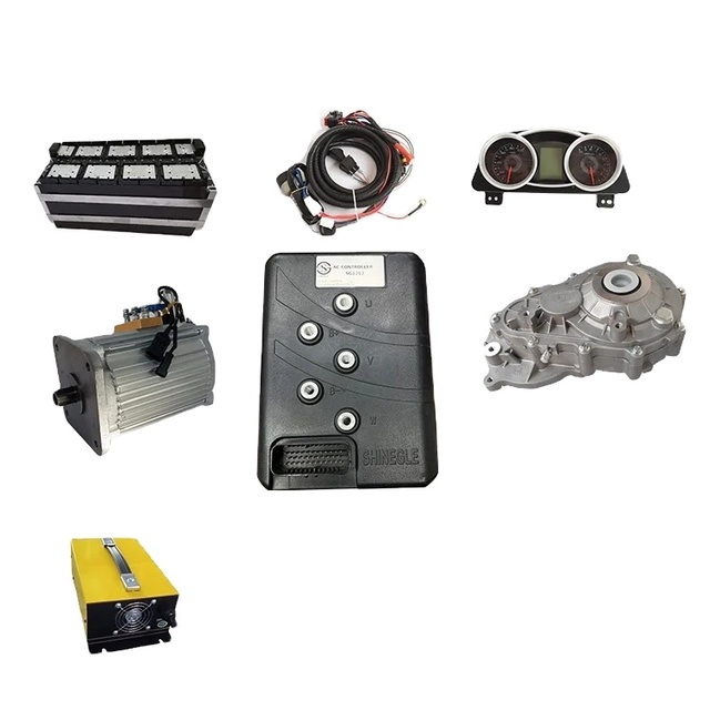 Shinegle 10KW AC Induction Motor EV Conversion Kit, Controller With Regenerative Braking for Pickup ATV UTV Boat