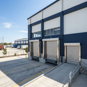 <span class=keywords><strong>Porte</strong></span> à enroulement en aluminium à rupture <span class=keywords><strong>de</strong></span> pont thermique motorisée électrique certifiée CE OUTUS pour bâtiments industriels et commerciaux - Product Image 5