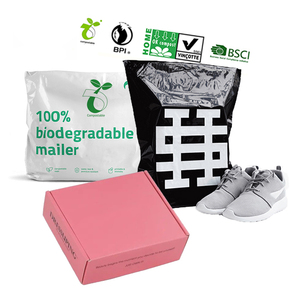 Biodegradable Compostable Corn Starch Courier Postage Poly Mailer Packaging Bio Degradable Shipping Mailing Bag For Shoes Boxes