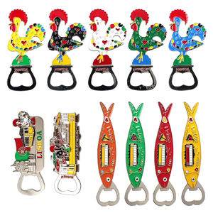 Destapadores de Botellas Metálicos de Recuerdo Turístico de Portugal al por Mayor, Recuerdos de <span class=keywords><strong>Turismo</strong></span> Personalizados de Lisboa y <span class=keywords><strong>Oporto</strong></span>, Imanes para Refrigerador, Herramientas para Latas, Juegos de Regalo - Product Image 1