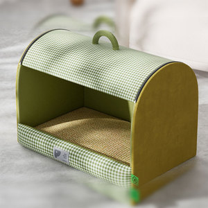 Cat's <b>nest</b> Summer semi-enclosed Cat's <b>nest</b> Large space Pet's <b>nest</b> Four seasons Universal dog <b>bed</b> Deep sleep Pet cooler - Product Image 1
