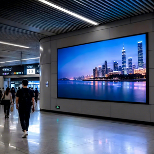 Customized for <b>Advertising</b> Ultra-thin Glass LED <b>Light</b> <b>Box</b> 1.86mm Pixel Pitch Ultra-Bright Indoor Floor Stand Menu Poster Frame 1 - Product Image 2
