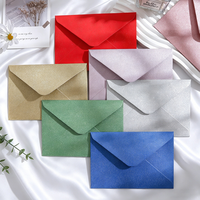 Enveloppe de mariage personnalisée en papier brillant avec carte intérieure, enveloppe brillante colorée avec design personnalisé