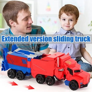 Mô hình đồ chơi robot ô tô biến hình 2 trong <span class=keywords><strong>1</strong></span> Optimus Boy tự lắp ráp bằng nhựa, có thể biến thành robot - Product Image 3