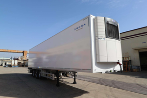 अर्ध ट्रेलर के लिए 13 मीटर प्रशीतित ट्रेलर परिवहन वाहन के लिए ताजा कंटेनर, अभी तक कोई समीक्षा नहीं - Product Image 4