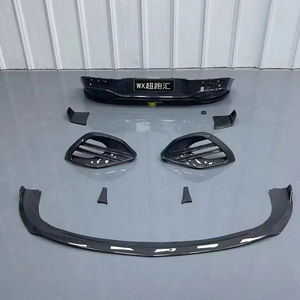Pour Mercedes EQE EQS Kit de carrosserie en Fiber de carbone EQE EQS amélioré BabosBrabus <span class=keywords><strong>Style</strong></span> avant lèvre antibrouillard Tuyere Spoiler Kit de carrosserie - Product Image 6