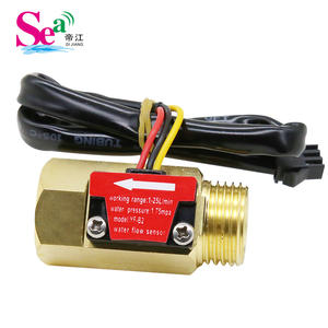 Débitmètre à effet Hall à 4 points, fabricant direct, capteur de débit de turbine en plastique B2 pour chauffe-eau, débit d'eau en cuivre - Product Image 2