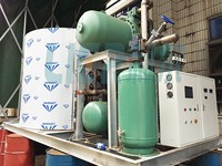Petites machines à fabriquer des flocons de glace, machine à glace industrielle commerciale, machine à glace en flocons à partir d'eau de mer fraîche, refroidissement par air pour les fruits de mer et le poisson