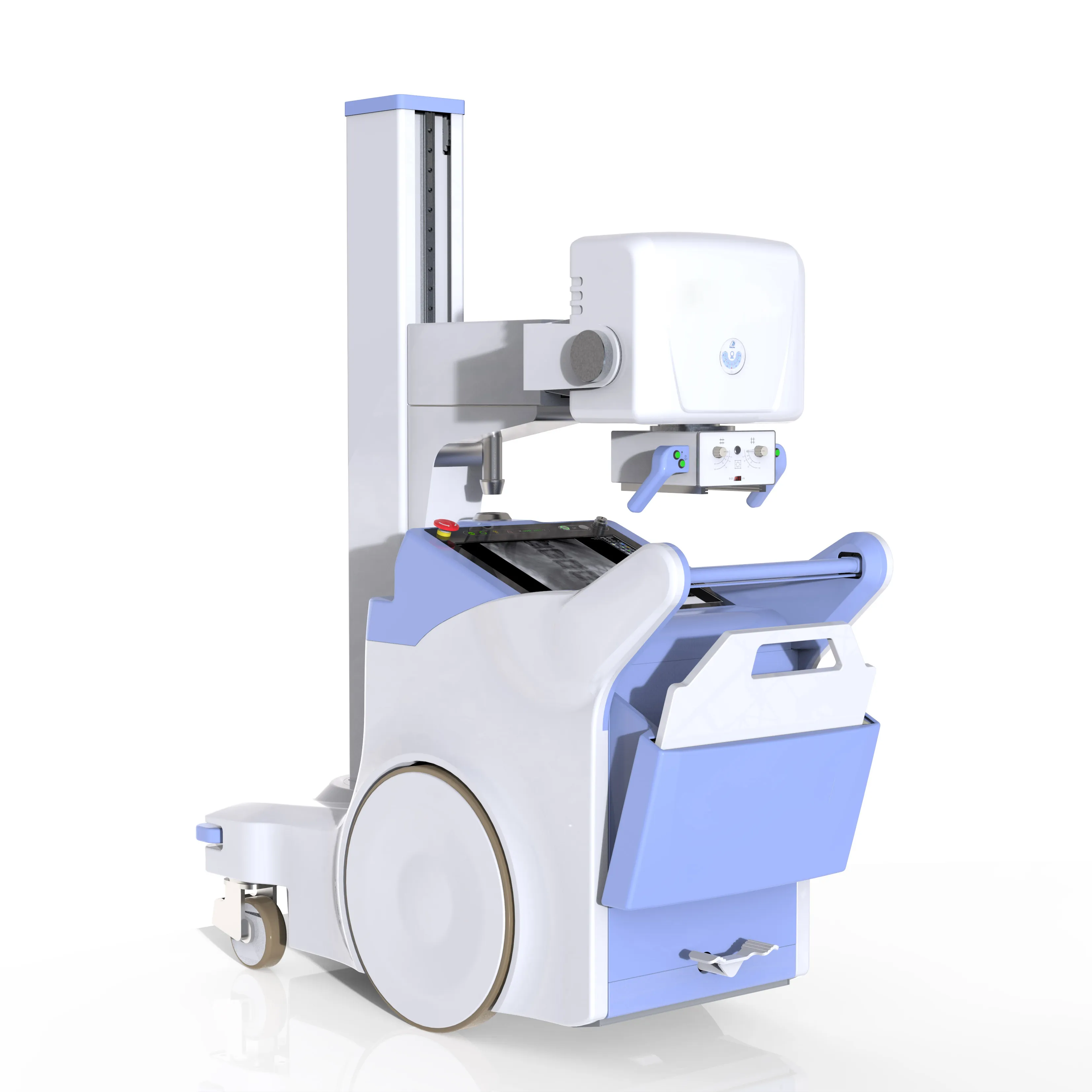 Hohe Frequenz 25kw 200ma Digital X-ray ausrüstung mobile und tragbare Radiographie X Ray Einheit