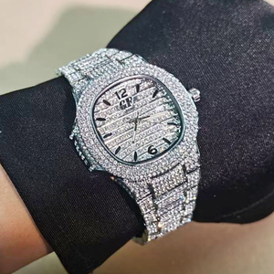 Orologi da Uomo Iced Out Hip Hop, Orologio da Polso da Uomo all'Ingrosso, Orologi da Rapper di Marca Top, Orologi da Polso di Lusso da Uomo, Relogio Montres De Luxe - Product Image 3